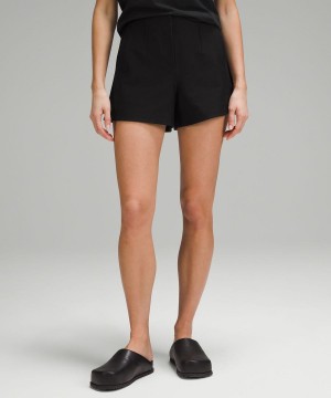 Short Lululemon Utilitech Relaxed-Fit High-Rise 3.5" Mujer Negras Chile | 536VDMRNH