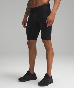 Short Lululemon Vital Drive Entrenamiento Half 10" Hombre Negras Chile | 085RQCPJY