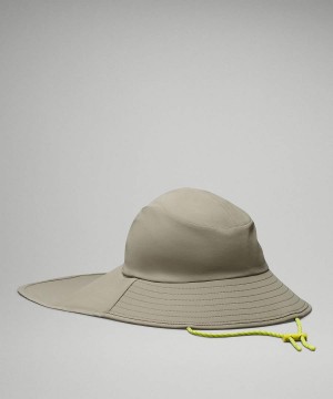 Sombreros Lululemon All Deporte Anchos-Brim Mujer Verde Verde Claro Chile | 482JIECGS