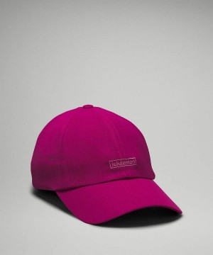 Sombreros Lululemon Baller Soft Embroidered Mujer Burdeos Chile | 945PWZRMN