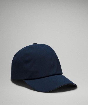 Sombreros Lululemon Fast and Free Correr Mujer Azul Marino Chile | 608BAVHDL