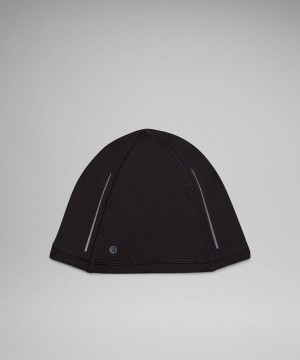Sombreros Lululemon Fast and Free Fleece Correr Mujer Negras Chile | 295AUWDRE