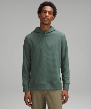 Sudadera con Capucha Lululemon Shift Stitch Hombre Verde Oscuro Chile | 701DLUHSY