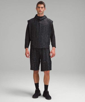 Sudadera con Capucha Lululemon lab Sin Manga Entrenamiento Hombre Gris Oscuro Multicolor Chile | 125YLJCGM