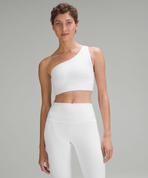 Sujetador Deportivo Lululemon Align™ Asymmetrical Bra Light Support, A/B Cup Mujer Blancas Chile | 195GOJPSX