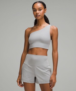 Sujetador Deportivo Lululemon Align™ Asymmetrical Bra Light Support, A/B Cup Mujer Gris Chile | 573HWUOYM