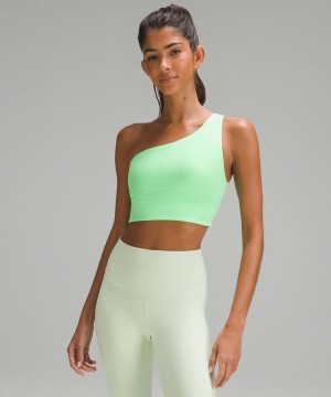 Sujetador Deportivo Lululemon Align™ Asymmetrical Bra Light Support, A/B Cup Mujer Turquesa Chile | 165WJRCBP