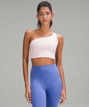 Sujetador Deportivo Lululemon Align™ Asymmetrical Bra Light Support, A/B Cup Mujer Rosas Chile | 758MFCYZT