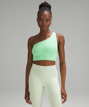 Sujetador Deportivo Lululemon Align™ Asymmetrical Bra Light Support, C/D Cup Mujer Turquesa Chile | 213FTPJEO