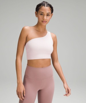 Sujetador Deportivo Lululemon Align™ Asymmetrical Bra Light Support, C/D Cup Mujer Rosas Chile | 265GKOTQY