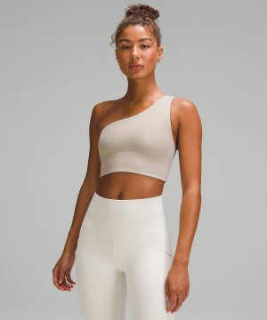 Sujetador Deportivo Lululemon Align™ Asymmetrical Bra Light Support, A/B Cup Mujer Gris Chile | 638ANHWOY