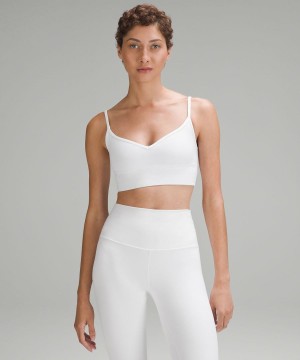 Sujetador Deportivo Lululemon Align™ Sweetheart Bra Light Support, A/B Cup Mujer Blancas Chile | 495FAHLSQ