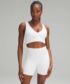 Sujetador Deportivo Lululemon Align™ V-Neck Bra Light Support, C/D Cup Mujer Blancas Chile | 234TYXUQW