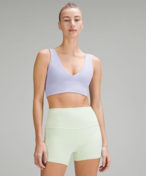Sujetador Deportivo Lululemon Align™ V-Neck Bra Light Support, A/B Cup Mujer Moradas Chile | 945YNDXGQ
