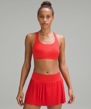 Sujetador Deportivo Lululemon Energy Bra Medium Support, B–D Cups Mujer Rojas Chile | 641PAIRMK