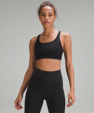 Sujetador Deportivo Lululemon Energy Bra Medium Support, B–D Cups Mujer Negras Chile | 236BMDSFU