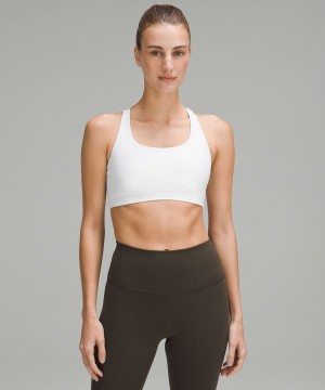 Sujetador Deportivo Lululemon Energy Bra Medium Support, B–D Cups Mujer Blancas Chile | 586SVCFXE