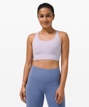 Sujetador Deportivo Lululemon Energy Longline Bra Medium Support, B–D Cups Mujer Lavanda Chile | 543EDCGUH