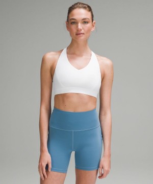 Sujetador Deportivo Lululemon Envital Bra Medium Support B/C Cup Mujer Blancas Chile | 537OGAYQU