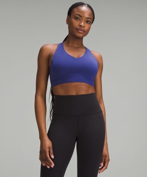 Sujetador Deportivo Lululemon Envital Bra Medium Support, D/DD Cup Mujer Azules Chile | 049KOSDUV