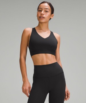 Sujetador Deportivo Lululemon Envital Bra Medium Support, D/DD Cup Mujer Negras Chile | 701VOZAPN