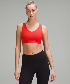 Sujetador Deportivo Lululemon Envital Bra Medium Support B/C Cup Mujer Rojas Chile | 826MDYFGI
