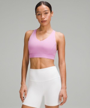 Sujetador Deportivo Lululemon Envital Bra Medium Support, D/DD Cup Mujer Moradas Chile | 264NJESMQ