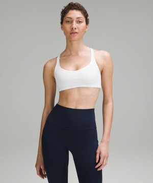 Sujetador Deportivo Lululemon Free to Be Bra - Wild Light Support, A/B Cup Mujer Blancas Chile | 193CXFZNQ