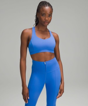 Sujetador Deportivo Lululemon Free to Be Serene Bra Light Support, C/D Cup Mujer Azules Chile | 705BOGXWU