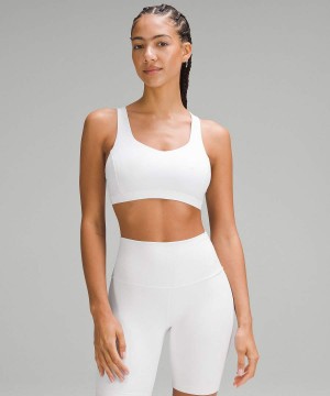 Sujetador Deportivo Lululemon Free to Be Serene Bra Light Support, C/D Cup Mujer Blancas Chile | 298GXDTCO