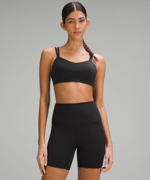 Sujetador Deportivo Lululemon Like a Cloud Bra Light Support, B/C Cup Mujer Negras Chile | 703YLVRKF