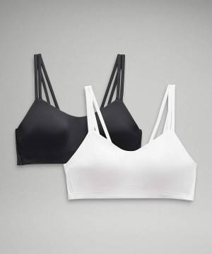 Sujetador Deportivo Lululemon Like a Cloud Bra 2 Pack Light Support, B/C Cup Mujer Negras Blancas Chile | 890UJBGRQ