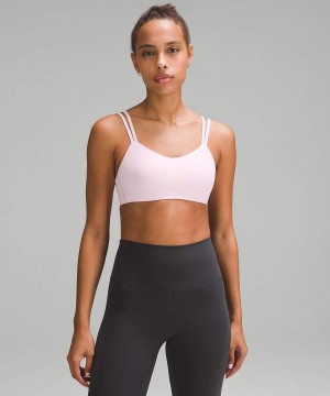Sujetador Deportivo Lululemon Like a Cloud Acanalado Bra Light Support, B/C Cup Mujer Rosas Chile | 978YJRNFO