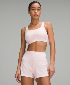 Sujetador Deportivo Lululemon Run Times Bra High Support, B–G Cups Mujer Rojas Claro Chile | 018ETUWKN