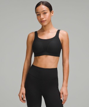Sujetador Deportivo Lululemon Run Times Bra High Support, B–G Cups Mujer Negras Chile | 276XDLTOA