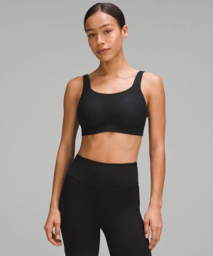 Sujetador Deportivo Lululemon Run Times Bra High Support, B-G Cups Mujer Negras Chile | 042ZPHCSJ