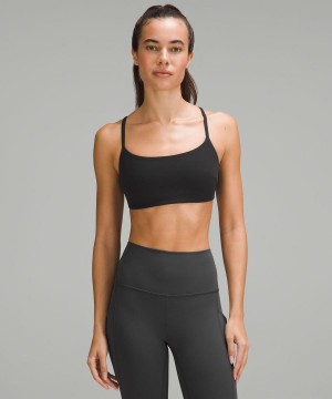 Sujetador Deportivo Lululemon Wunder Train Tiras Racer Bra Light Support, C/D Cup Mujer Negras Chile | 081YXRLIK