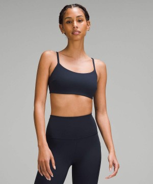 Sujetador Deportivo Lululemon Wunder Train Tiras Racer Bra Light Support, C/D Cup Mujer Azul Marino Chile | 965WOZNGX