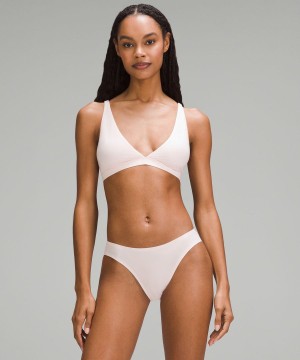 Sujetador Deportivo Lululemon Wundermost Ultra-Soft Nulu Triangle Bralette A–D Cups Mujer Rojas Claro Chile | 937WRKZQJ