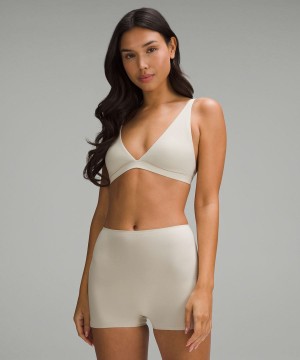 Sujetador Deportivo Lululemon Wundermost Ultra-Soft Nulu Triangle Bralette A–D Cups Mujer Marrones Chile | 718DCKXPW