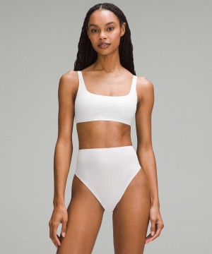 Sujetador Deportivo Lululemon Wundermost Ultra-Soft Nulu Scoop-Neck Bralette A–D Cups Mujer Blancas Chile | 904WLDCPN