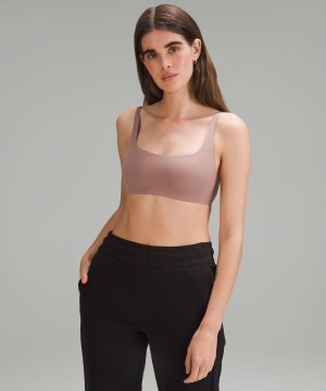 Sujetador Deportivo Lululemon Wundermost Ultra-Soft Nulu Scoop-Neck Bralette A–D Cups Mujer Rosas Chile | 206AHYXWN