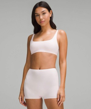 Sujetador Deportivo Lululemon Wundermost Ultra-Soft Nulu Scoop-Neck Bralette A–D Cups Mujer Rojas Claro Chile | 497HUPRTQ