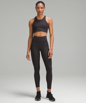 Sujetador Deportivo Lululemon lab Everlux Jacquard Train Mujer Gris Oscuro Negras Chile | 916MRVHWQ