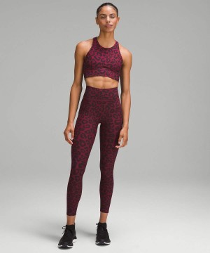 Sujetador Deportivo Lululemon lab Everlux Jacquard Train Mujer Burdeos Negras Chile | 752OXQRAF