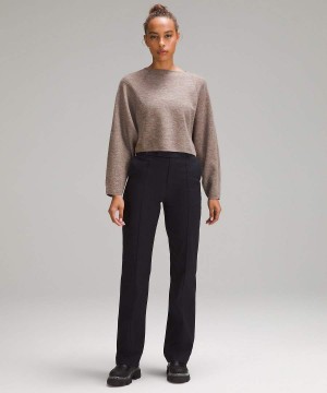Truien Lululemon lab Merino Lana-Knit Oversized Mujer Azul Marino Multicolor Chile | 435BXFUWK