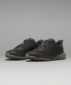 Zapatillas Lululemon Chargefeel 2 Low Mujer Gris Oscuro Negras Chile | 182RLVIJN