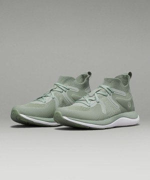 Zapatillas Lululemon Chargefeel 2 Mid Mujer Verde Oliva Claro Blancas Chile | 309VTIQKY