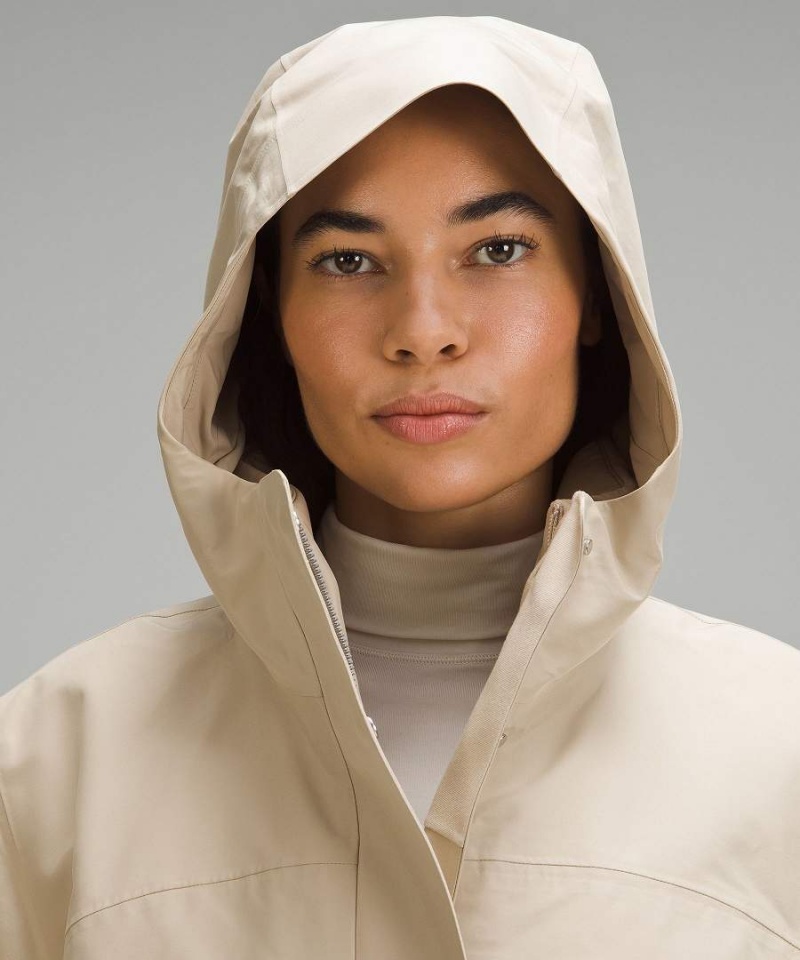 Abrigos Lululemon 3-in-1 Insulated Mujer Kaki Chile | 840LWRFBV