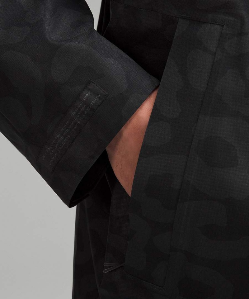 Abrigos Lululemon lab Leopard Print Overcoat Hombre Negras Multicolor Chile | 863PYNJHK
